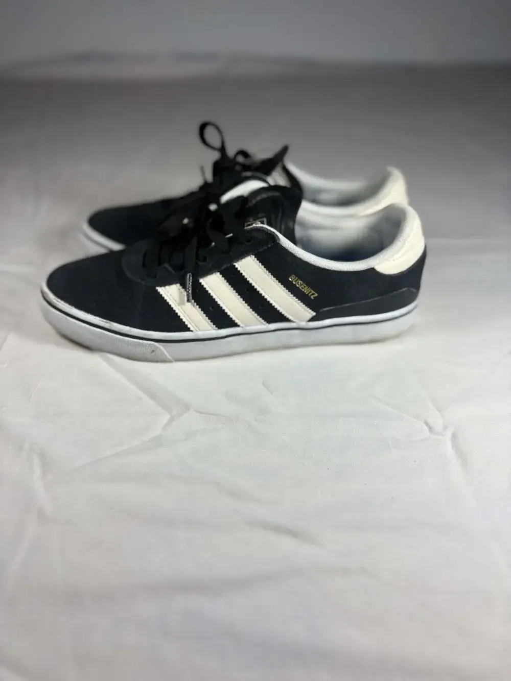 Adidas Busenitz Vulc Skateboarding Shoes Black/White G65824